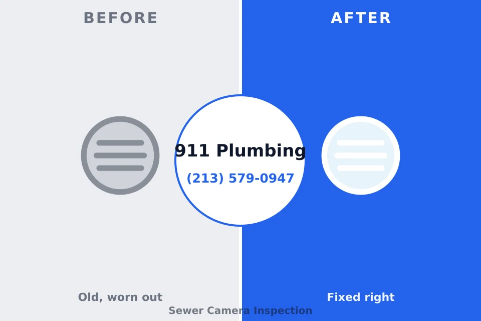 Before and after: plumbing company Penrose, CO
